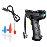 Compresor portabil auto wireless ecran lcd reincarcabil usb 120w led frontal